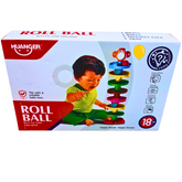 Huanger Roll Ball Educational Toy for Babies | Colorful Ball Drop Tower | 18+ Months